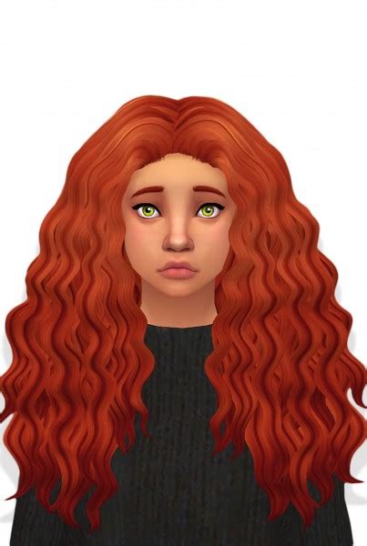 Sims 4 Hairs Butterscotchsims Sintiklia Diva Clayified Hair