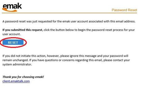Emaks Portal User Account Password Reset Emak Telecom