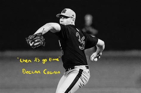 A Conversation With Declan Cronin Rhp From The White Sox Organization