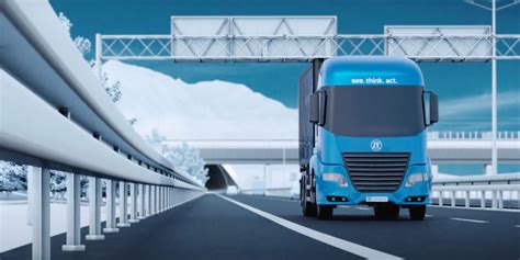 zf takes the fast lane to mobilize commercial vehicle intelligence further enabling clean safe
