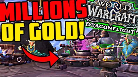 How To Make Millions Of Gold With Alchemy In Dragonflight Youtube