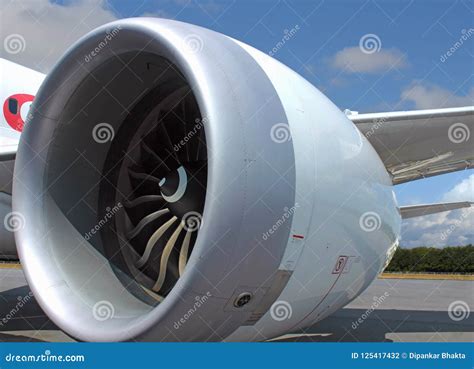 Big Jumbo Jet Airplane Engine Stock Photo Image Of Powerplant Help