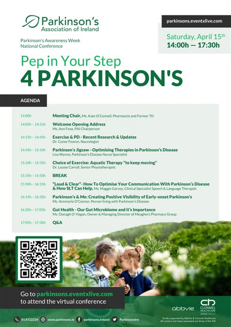 Parkinsons Awareness Week National Conference Parkinsons Ireland
