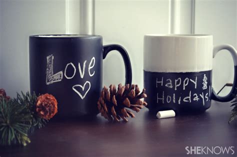 Diy Chalkboard Mugs