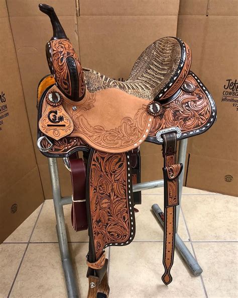 Check Out This Awesome Custom Ordered C3 Barrel Saddle We Love Seeing