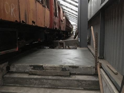 Concrete Floor Steps And Wall Cladding Remutaka Incline Railway