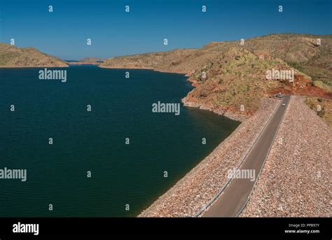 Ord River Dam Lake Argyle Western Australia Stock Photo Alamy