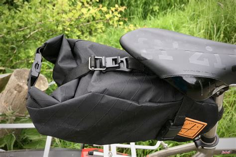 Review Restrap Saddle Pack Bikepacking Saddlebag
