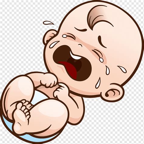 Baby Crying Illustration Crying Cartoon Infant Cartoon Sad Crying