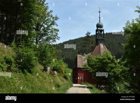 Black Forest National Park Germany Church At Baiersbronn Friedrichstal