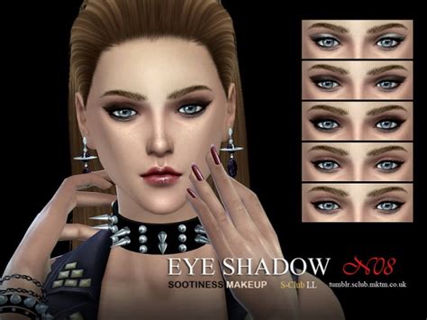 The Sims Resource Eyeshadow 08 By S Club • Sims 4 Downloads