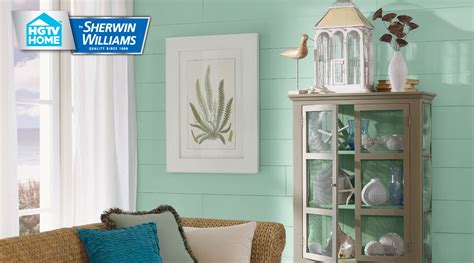 Coastal Cool Paint Color Collection Hgtv Home By Sherwin Williams