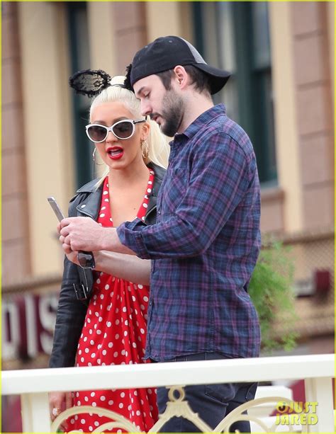 Christina Aguilera Does The Voice Finale Promo At Disney Photo