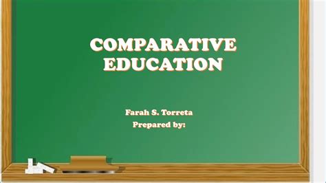 Comparative Education Youtube