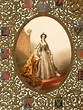 1856 Maria Alexandrovna in coronation robes - pictures by Zichy, frame ...