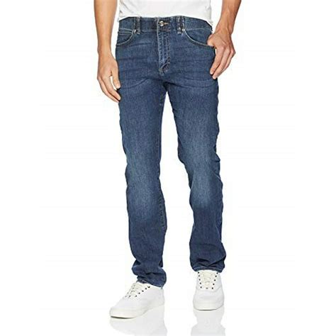 Lee Mens Lee Extreme Motion Stretch Slim Straight Jeans Cortez