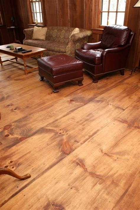 How To Create An Antique Looking Floor Using Newly Sawn Affordable Wide