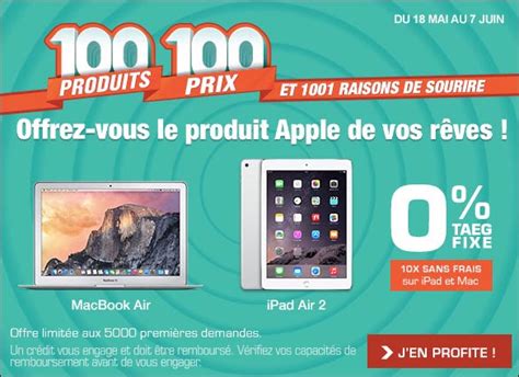 Consomac : Le Mac et l'iPad en 10 fois sans frais chez Boulanger