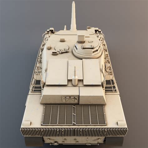 3d Amx 40 French Main Battle Tank