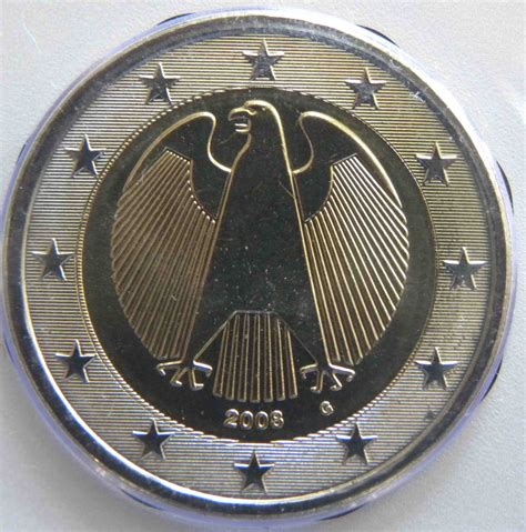 Germany 2 Euro Coin 2008 G Euro Coinstv The Online Eurocoins Catalogue
