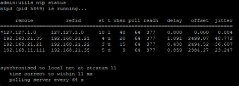 Ip Phones Time Not Synchronized With Ntp Server Ip Telephony Cisco