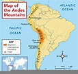 Andes Mountains On World Map