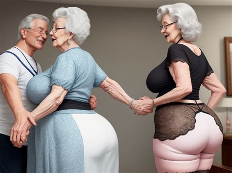 Turn An Image Into High Resolution Granny Showing Her Big Booty