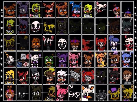 Ucn Roster Five Nights At Freddys Amino