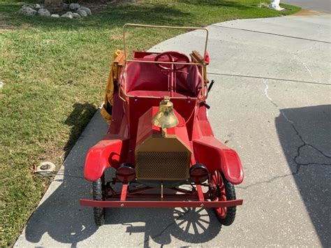 Model Tshrinersvintage Fire Truck Go Kart