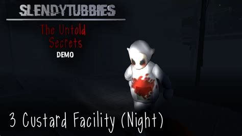 Slendytubbies The Untold Secrets Custard Facility Night 3 Youtube