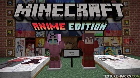 Anime Texture Pack Download Minecraft Waifu Youtube