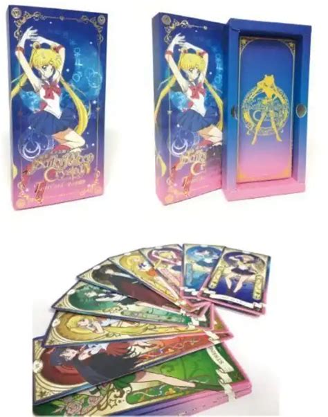 Sailor Moon 2018 Crystal 25th Anniversary Licensed Tarot Cards Anime