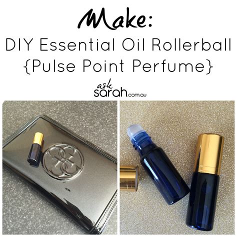 Make Diy Essential Oil Rollerball Pulse Point Perfume Ask Sarah