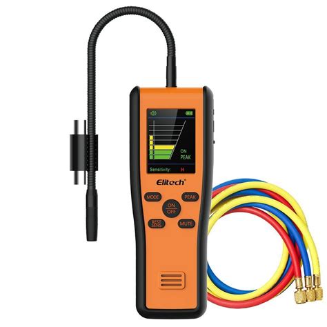 Elitech Wjl 6000 Freon Leak Detector Wait For 6 Seconds Away From The