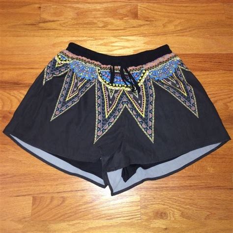 Aztec Shorts In 2020 Aztec Shorts Flowy Shorts Shorts