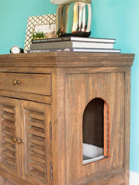 Huge savings · top brands · >80% items are new · we have everything How to Conceal a Litter Box in a Table | HGTV