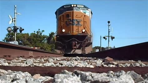 High Speed Freight Train Runs Over Camera And More Youtube