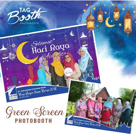 They will also buy raya clothes: Hari Raya Open House PhotoBooth 2019 | Tagbooth Photobooth