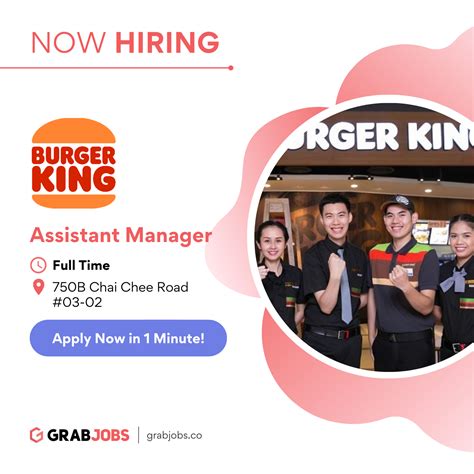GrabJobs - Burger King Singapore is Now Hiring with...