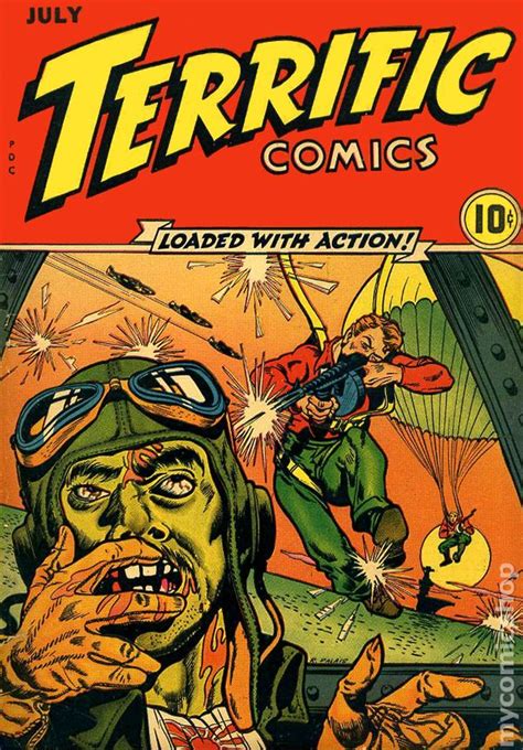 Terrific Comics 1944 Continental Comic Books