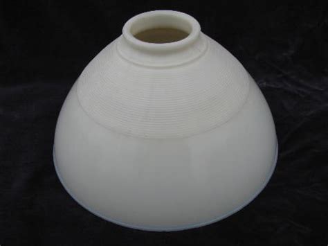 Vintage White Milk Glass Torchiere Reflector Light Diffuser Lamp Shade