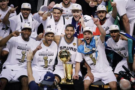 San Antonio Spurs Win Nba Title In Five Games Over Miami Heat San