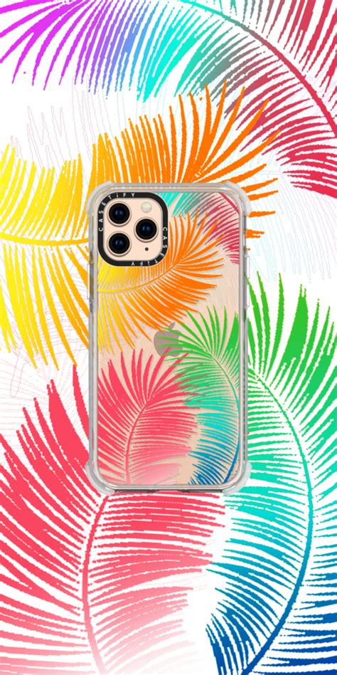 Casetify Ultra Impact Iphone 11 Pro Case Palm Leaves Diy Phone Case