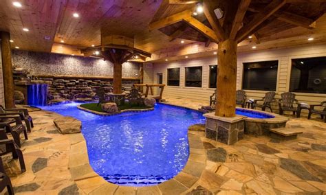 Stunning Mountain Lodge Indoor Pool Hot Tub 6 Bedrooms 7 12 Baths
