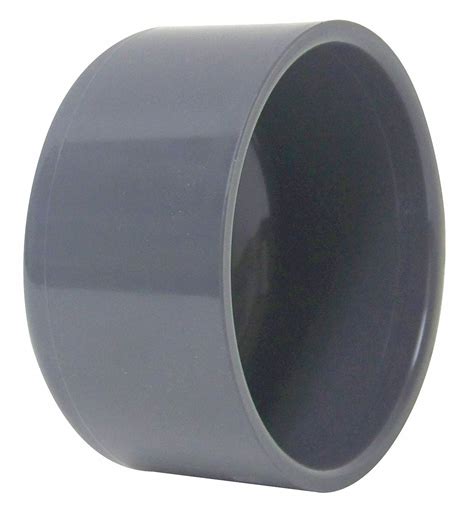 Pvc For 4 In Duct Dia End Cap 6uxn9pvcca04 Grainger