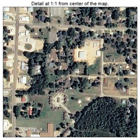Aerial Photography Map Of Hampton Ar Arkansas