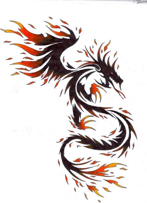 36 Red Dragon Tattoo Art Top Concept In 2020 Tribal Dragon Tattoos