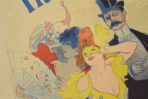 Jules Cheret Belle Epoque Lithograph Theatre De Lopera 1897 Etsy