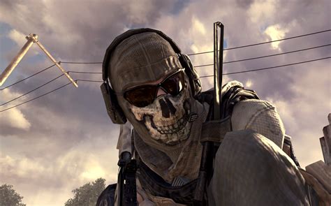 Image Ghost Close Up Mw2png Call Of Duty Wiki Fandom Powered By