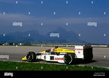 Nelson Piquet in his Williams Honda pre-season testing at Rio de ...